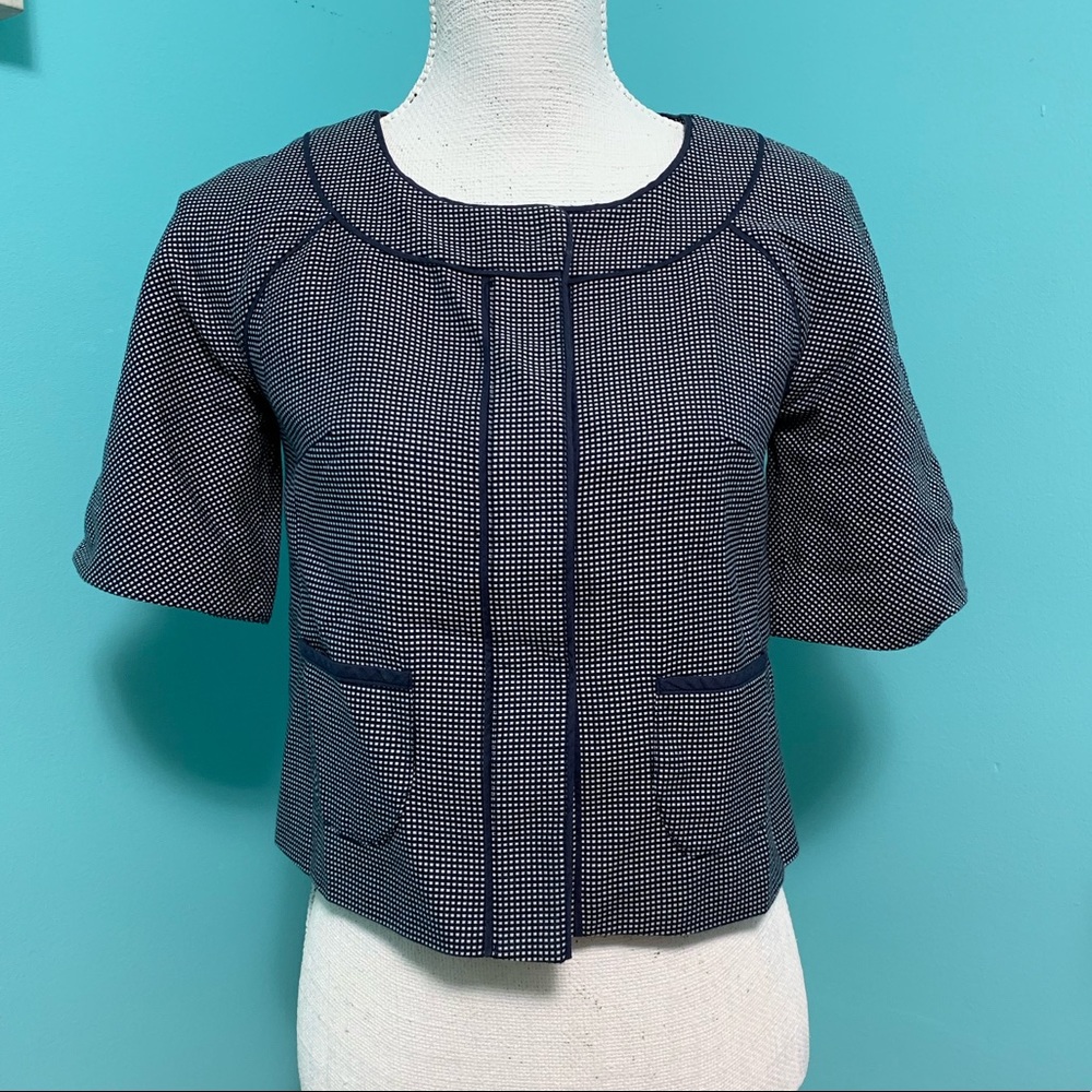 Like New Loft checked vintage style jacket